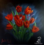 Rudé tulipány